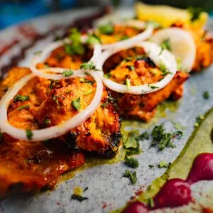 Chicken tikka from our tandoor oven | Annapurna East Sheen