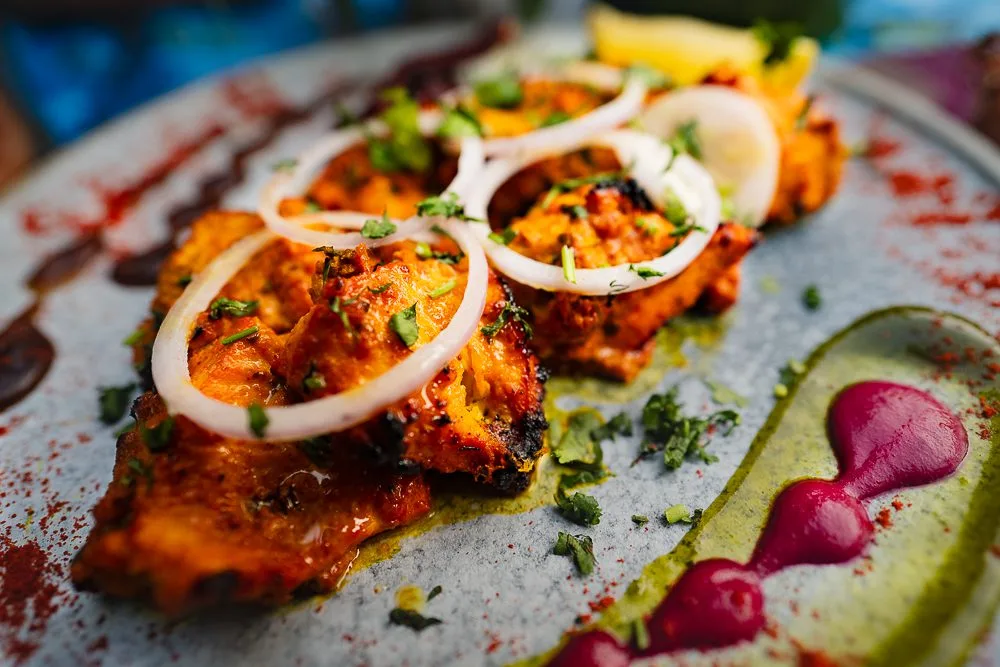 Chicken tikka from our tandoor oven | Annapurna East Sheen
