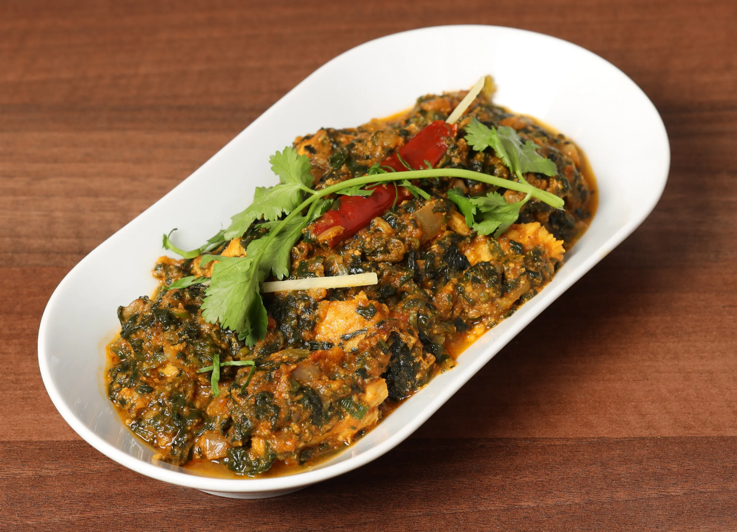 Saag Chicken | Annapurna Nepalese Restaurant East Sheen